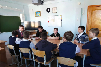 В Курганской православной гимназии заседал  совет гимназистов