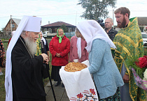 Митрополит Курганский и Белозерский Иосиф посетил с архипастырским визитом село Темляково Притобольного района
