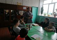 Зауральский священник встретился со школьниками села Каширино