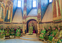Митрополит Даниил принял участие в престольных торжествах Троице-Сергиевой Лавры