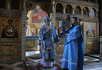 9 июля, в праздник Тихвинской иконы Божией Матери, митрополит Иосиф совершил Божественную Литургию в кафедральном соборе.