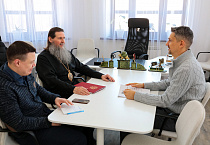 Митрополит Даниил встретился с первым заместителем губернатора Курганской области