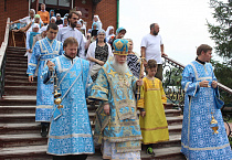 21 июля в Свято-Казанском Чимеевском мужском монастыре прошло празднование в честь Казанского чудотворного образа Божией Матери