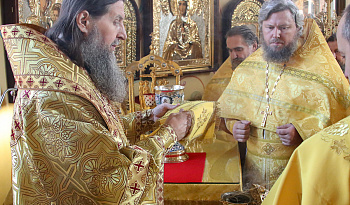 Служение митрополита Даниила в день Прп. Симеона Столпника и матери его Марфы