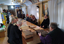 В курганском храме говорили о роли православной книги в истории