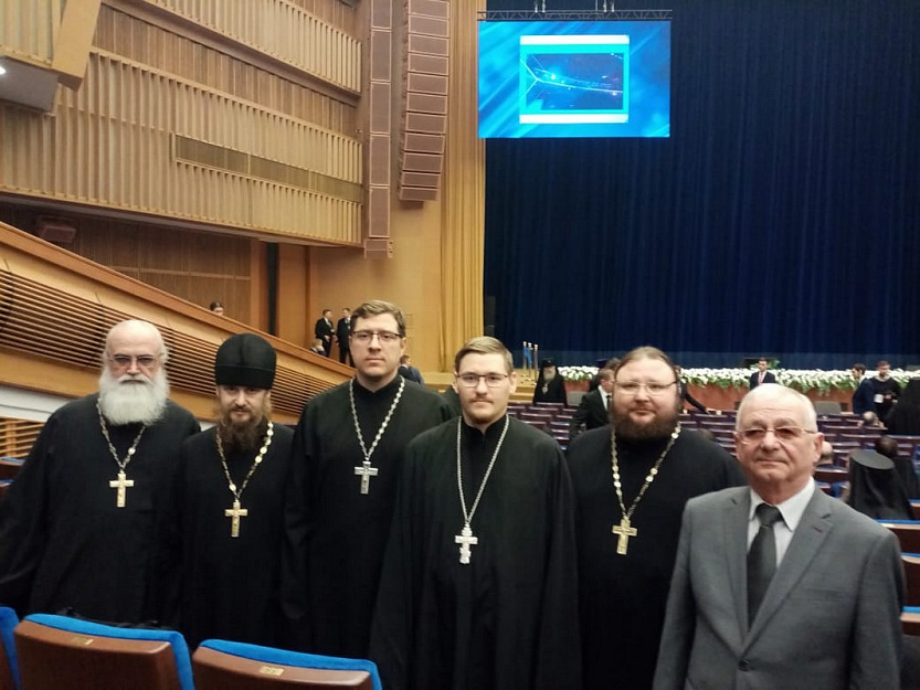 Делегация Курганской епархии принимает участие в XXVIII Рождественских чтениях в Москве