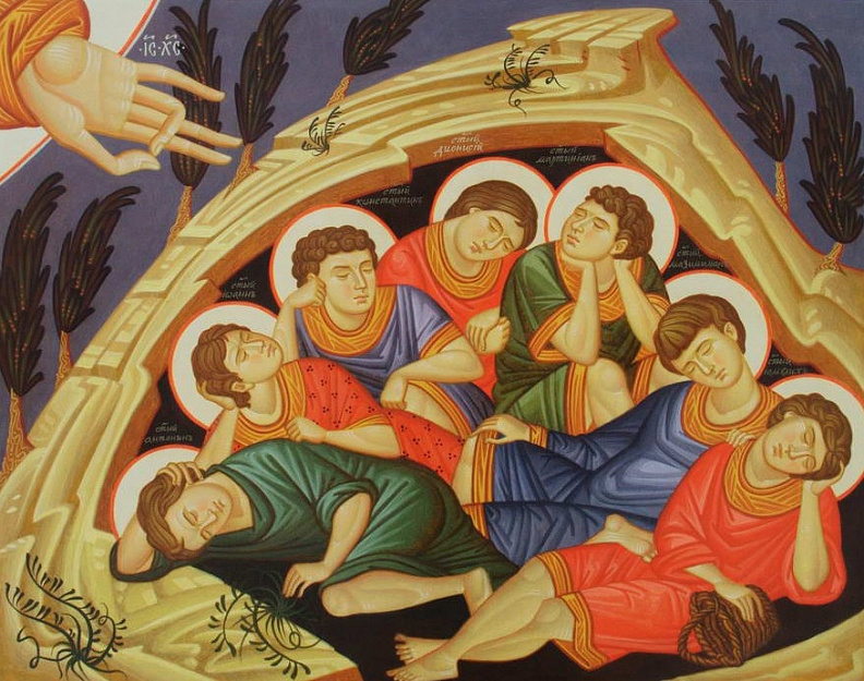 Сегодня Православная Церковь  чтит память семи Ефесских отроков