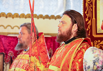 Митрополит Даниил совершил в Варгашах Литургию с крестным ходом