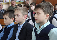 На классном часе в Курганской православной школе говорили о нестяжании и милосердии
