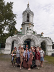 Паломники из Курганской епархии посетили старинный храм в Савино