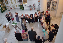 В Троицком соборе Кургана совершено второе великопостное Елеосвящение
