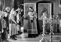 Во вторник Первой седмицы Великого поста митрополит Даниил совершил заупокойную Литию