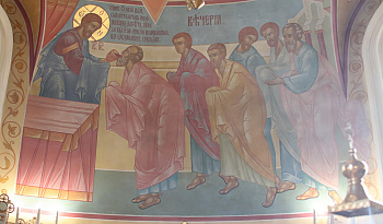Служение митрополита Даниила в в Александро-Невском кафедральном соборе города Кургана