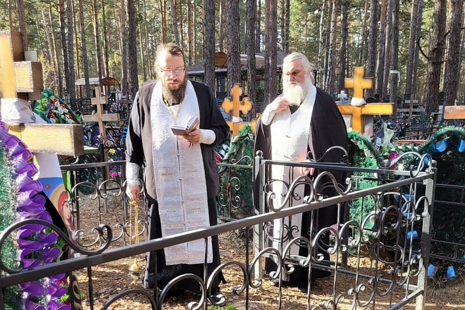 Курганские священники совершили панихиду по игумену Илариону (Лоскутникову)