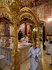 Митрополит Даниил совершил Литургию в главном монастыре Русской Православной Церкви