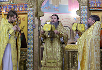 Митрополит Даниил совершил Литургию в день памяти священномученика Серафима (Чичагова)