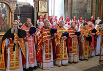 Престольный праздник всего Зауралья и тезоименитство митрополита Даниила отметили в главном соборе Кургана