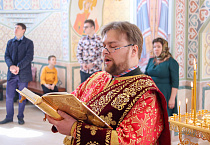 Митрополит Даниил совершил архипастырский визит в село Частоозерье 
