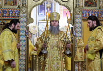 Митрополит Даниил совершил Литургию в память новомученика в кафедральном соборе города Кургана