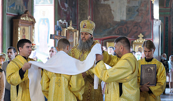 Служение митрополита Даниила в день памяти святых отцев шести Вселенских Соборов