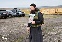 Курганский священник приступил в зоне СВО к выполнению пастырских обязанностей
