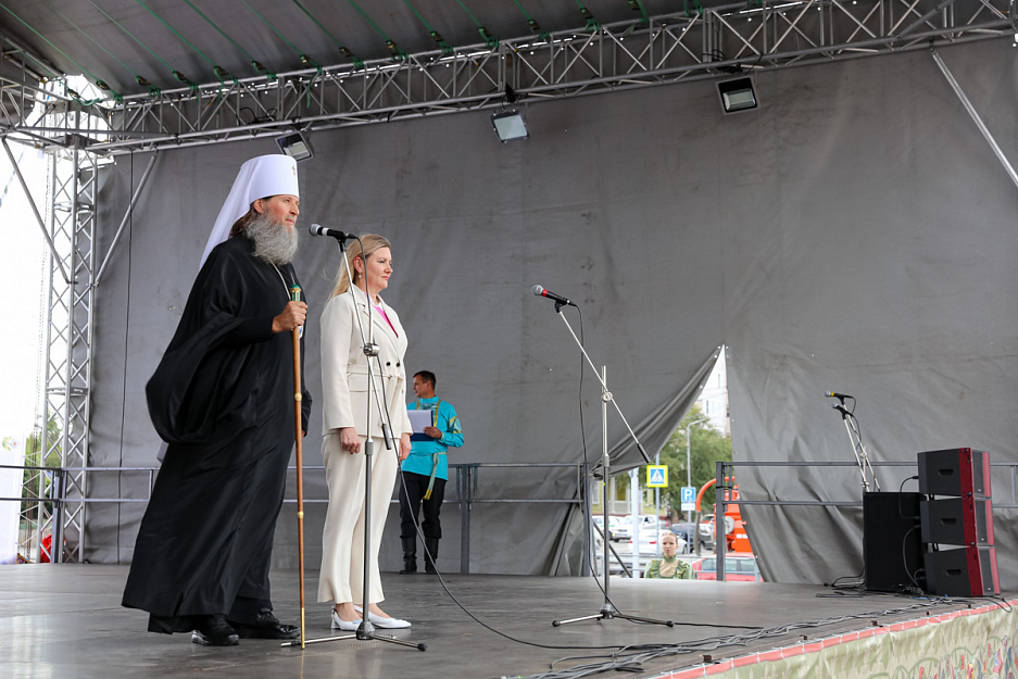 Митрополит Даниил выступил на открытии фестиваля «Три Спаса»