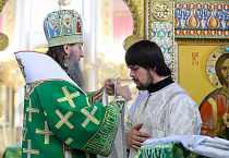 Митрополит Даниил поздравил верующих  с праздником Святой Троицы