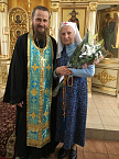 Первую сестру милосердия Курганской епархии поздравили с юбилеем
