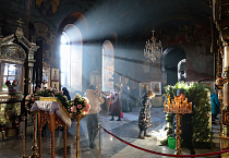 В Крещенские дни курганский собор Александра Невского принимал экскурсантов