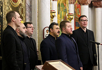 Православный ансамбль «Дорос» выступил в Кургане с концертом на праздник Крещения