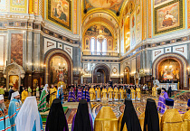 Митрополит Даниил принял участие в архиерейской хиротонии, которую совершил в Москве Святейший Патриарх