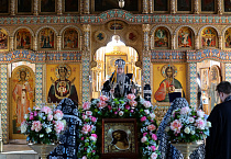 Последнюю в этом году Литургию Преждеосвященных Даров совершили в главном соборе города Кургана