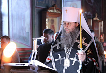 Митрополит Даниил совершил чтение второй части канона Андрея Критского