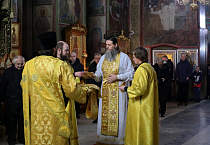 Митрополит Даниил совершил Литургию в память новомученика в кафедральном соборе города Кургана