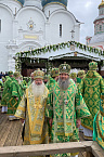 Митрополит Даниил принял участие в праздновании 600-летия обретения мощей преподобного Сергия Радонежского