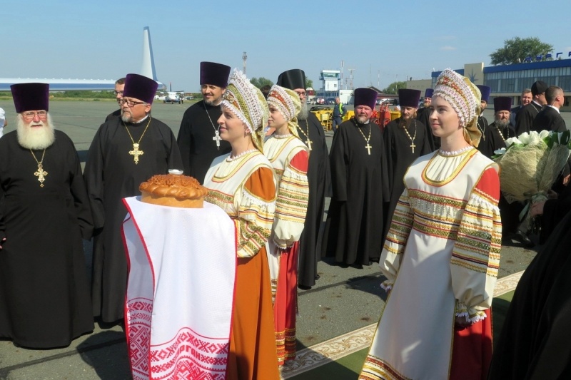 Святейший Патриарх Кирилл прибыл в Курганскую митрополию