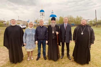 Вадим Шумков и митрополит Даниил поддержали социальные проекты куртамышского прихода