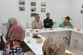 В курганском соборе прошла встреча с человеком, преданным фотокамере