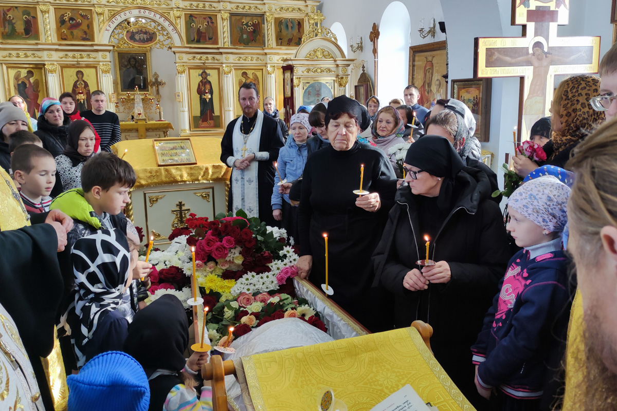 В Кургане состоялось отпевание Ольги Владимировны Мищенко