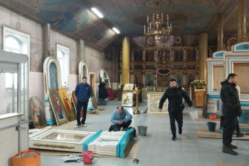 В курганский Свято-Духовский храм вернулись иконы и киоты