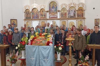 В храме Рождества Пресвятой Богородицы села Рычково прошёл престольный праздник