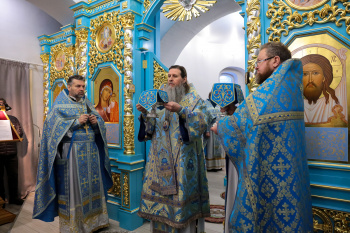 Митрополит Даниил совершил Литургию в Заозерном районе Кургана