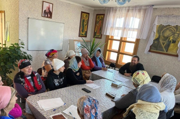В Успенском храме поселка Варгаши прошел «Разговор о важном»