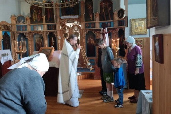 В храме села Большое Раково совершена Божественная литургия