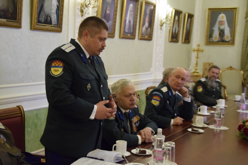 На войсковом празднике Оренбургского казачьего войска состоялась встреча с митрополитом Ставропольским и Невинномысским Кириллом