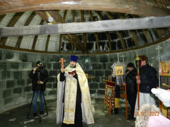 В праздник Крещения Господня курганские паломники побывали в селе Частоозерье