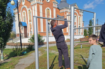 В курганском храме прошли состязания в честь святого князя Александра Невского