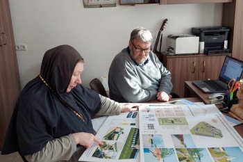 В Свято-Введенской обители продолжаются работы по восстановлению и благоустройству