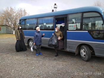 Служба "Милосердие в Зауралье" побывала в селе Чернавское