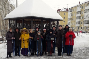 В курганском приходе возобновились занятия клуба скандинавской ходьбы